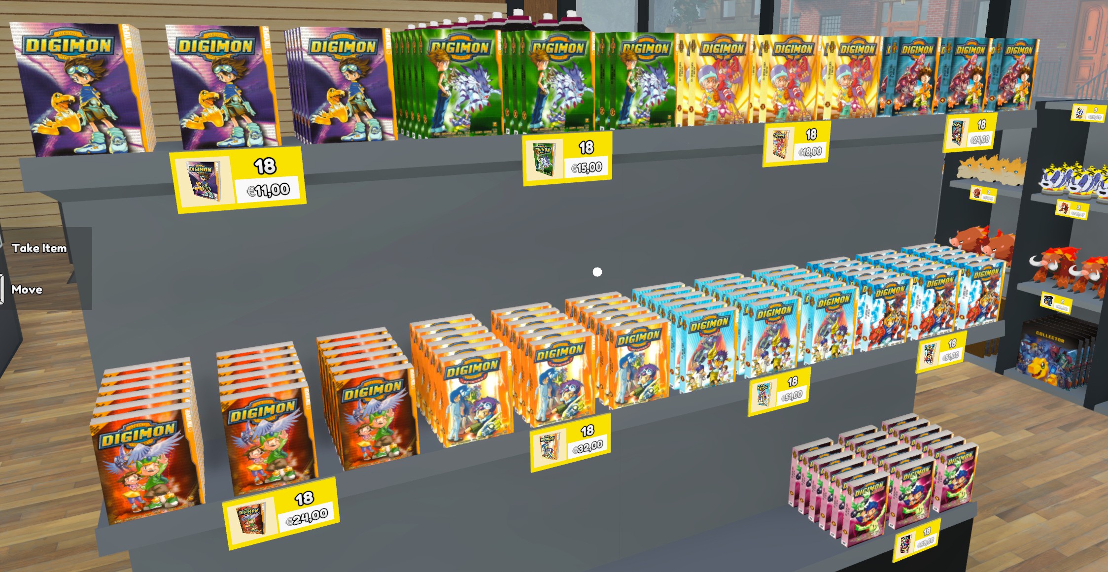 TCG Card Shop digimon mod 12