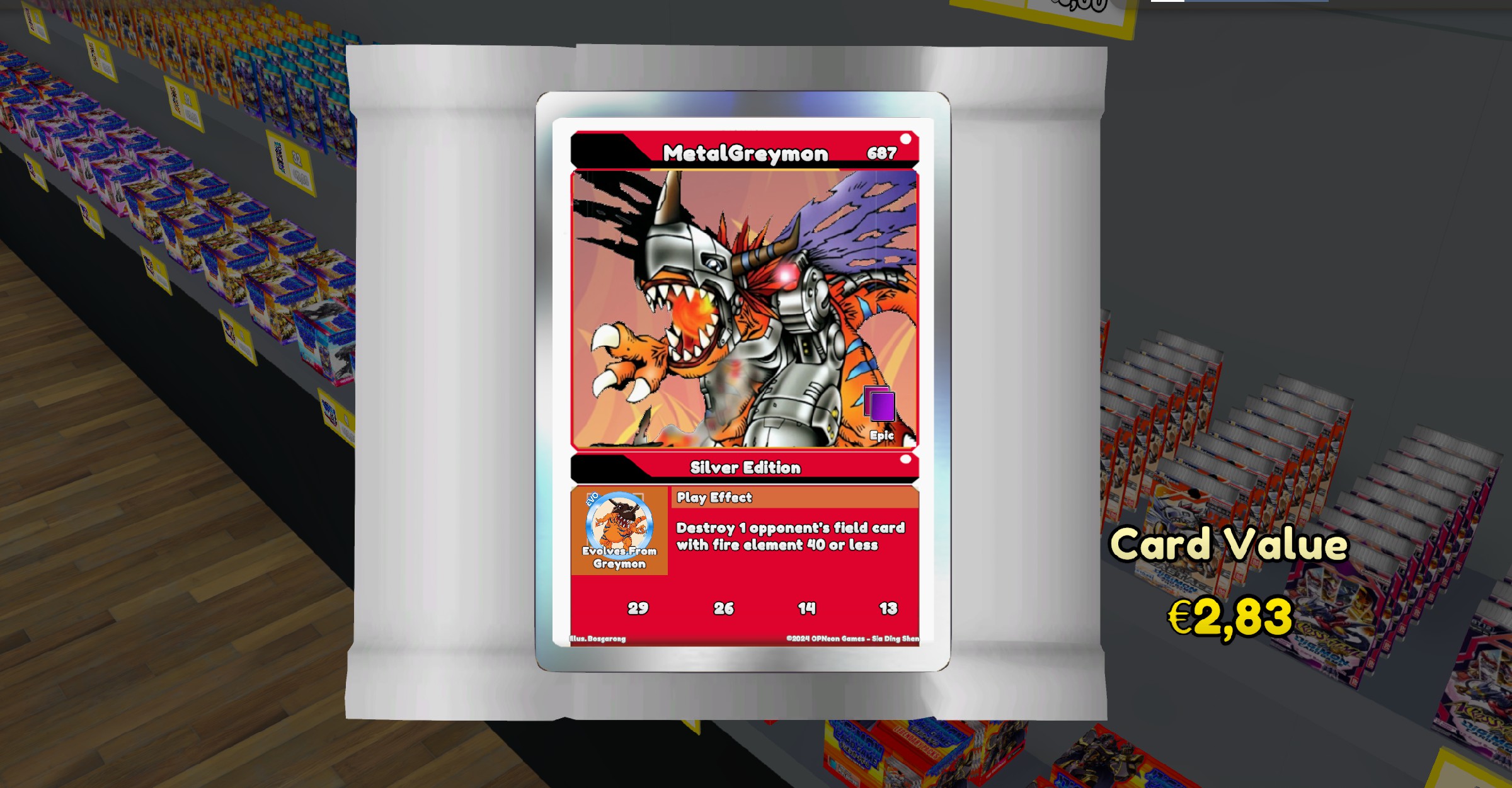 TCG Card Shop digimon mod 2